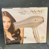 MAC STYLER Keratin Therapy Power 2200w Hair Dryer - ShopXonline